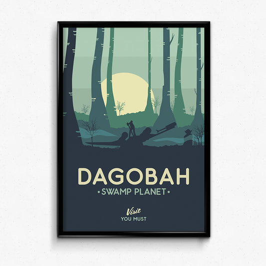 Dagobah National Park Poster