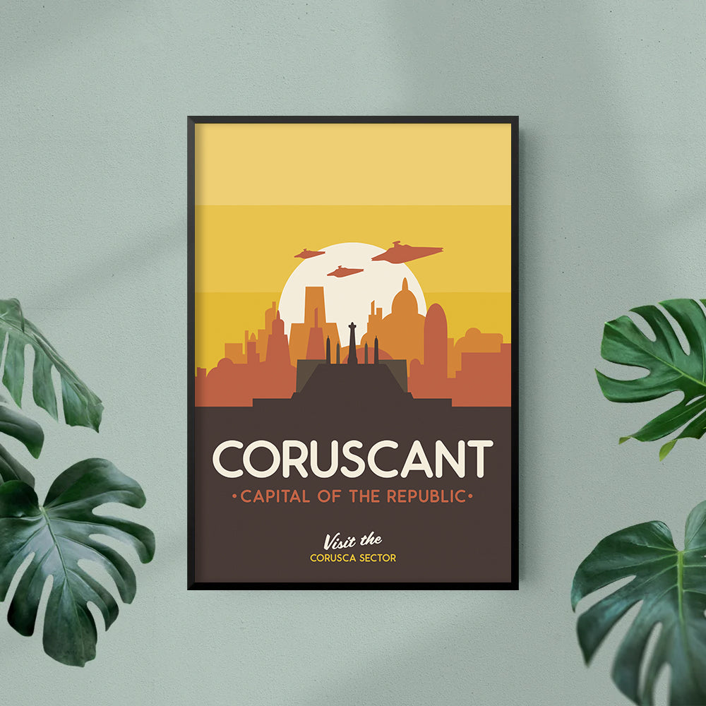 Coruscant National Park Poster